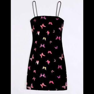 Butterfly Bodycon Dress